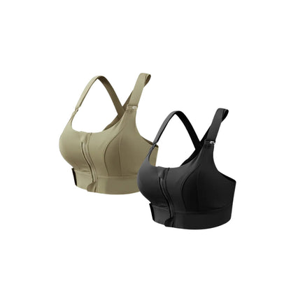 Top Active - Reinforced Sports Bra with Velcro Adjustments