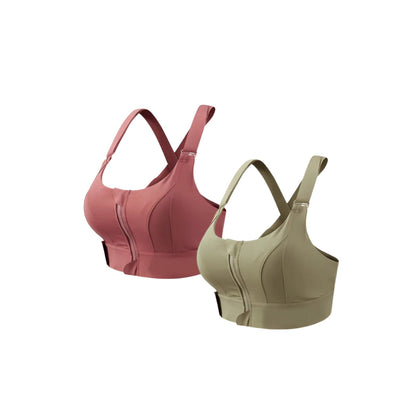 Top Active - Reinforced Sports Bra with Velcro Adjustments