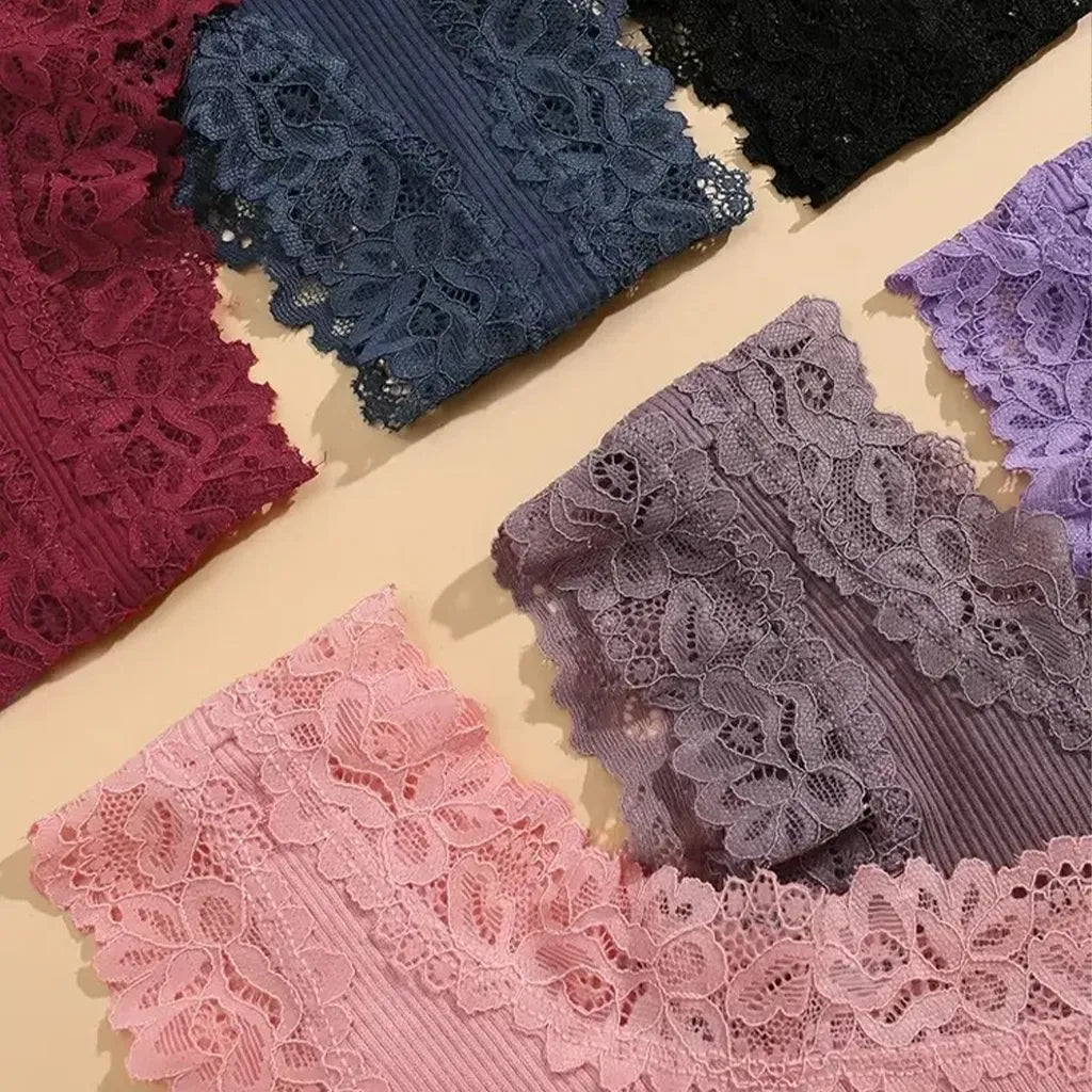 CottonLace Panties - Lace Brazilian [Buy 4 and get 8]