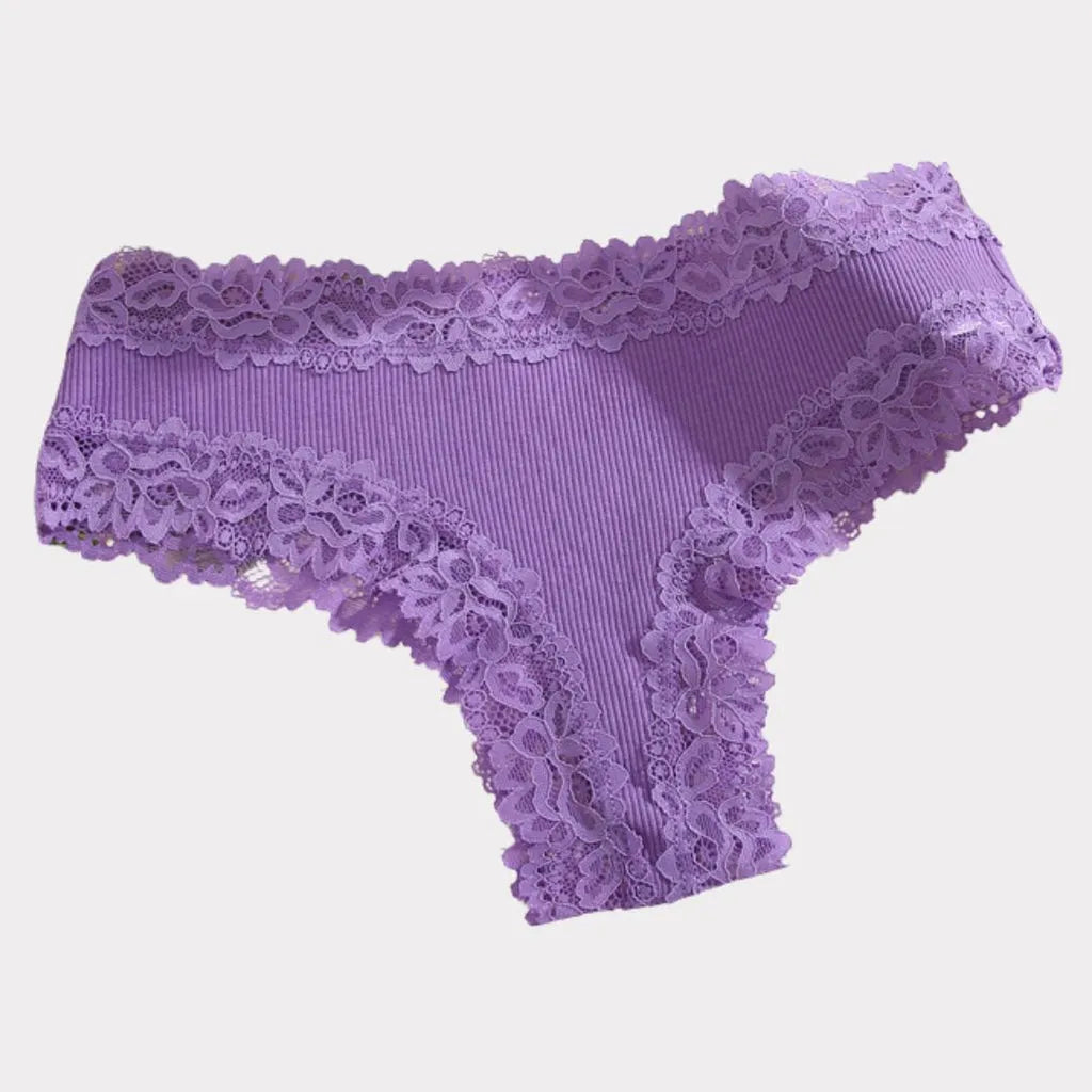 CottonLace Panties - Lace Brazilian [Buy 4 and get 8]